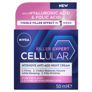 NIVEA Cellular Filler Expert Anti-Age Night Cream 50mL