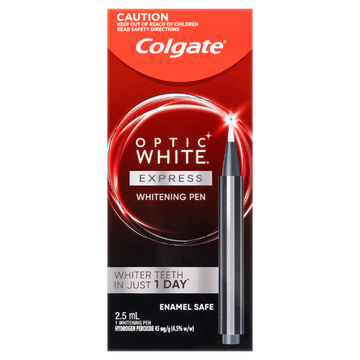 Colgate Optic White Pro Series Express Teeth Whitening Treatment Pen 2.5mL
