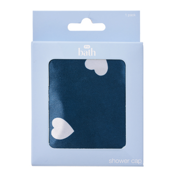 PHARMACY HEALTH Fabric Shower Cap Pattern 1 Each