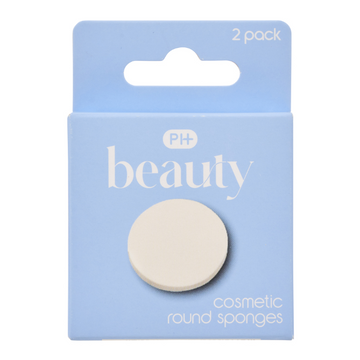 PHARMACY HEALTH Cosmetic Round Sponges 2 Pack
