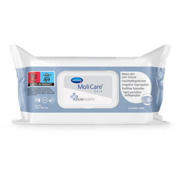 MoliCare Skin Moist Skin Care Tissues 50 Pack