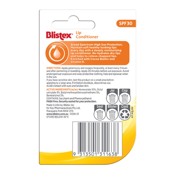Blistex Lip Conditioner SPF30 7g