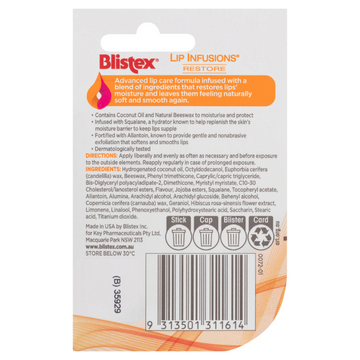 Blistex Lip Infusions Infusions Restore 3.7g