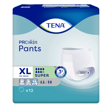 Tena ProSkin Pants Super Extra Large 12 Pack