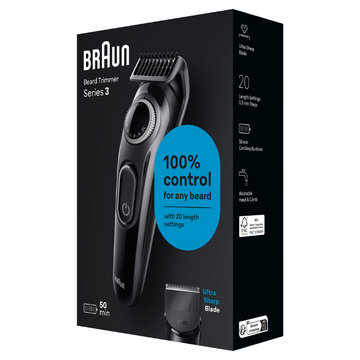 Braun Beard Trimmer Series 3 3400 Trimmer For Men 1 Each