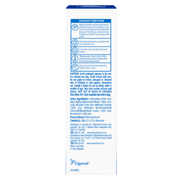 Banana Boat Ultra Light Face Fluid Sunscreen Lotion SPF50+ 50mL