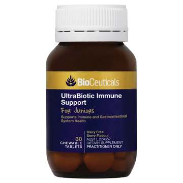 BIOCEUTICALS UltraBiotic Immune Support For Juniors 30 Tablets