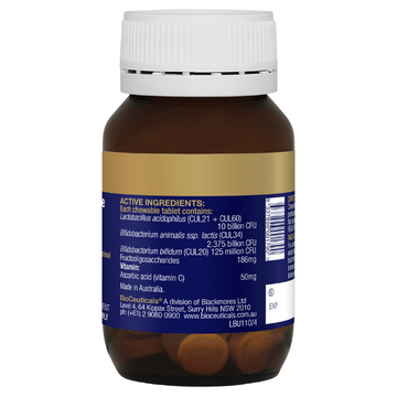 BIOCEUTICALS UltraBiotic Immune Support For Juniors 30 Tablets