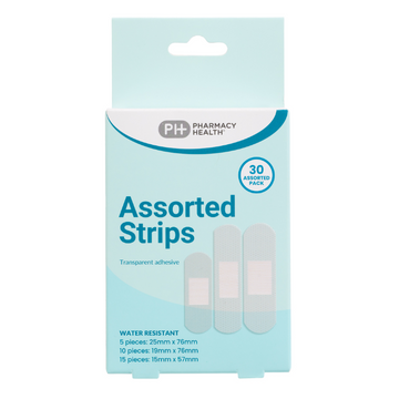 PHARMACY HEALTH Water Resistant Assorted 30 Pack
