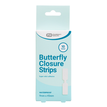 PHARMACY HEALTH Butterfly Closure Strips 10 Pack