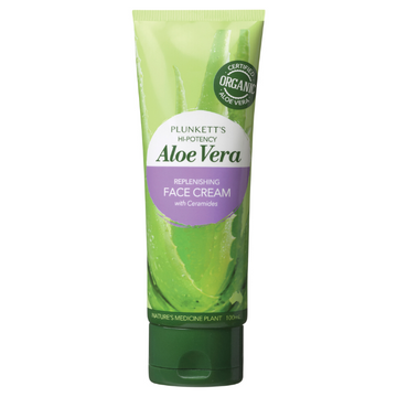 Plunketts Hi-Potency Aloe Vera Face Cream 100mL