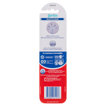 Colgate Gentle Sensitive Expert Toothbrush with Ultra Soft Bristles 2Pack