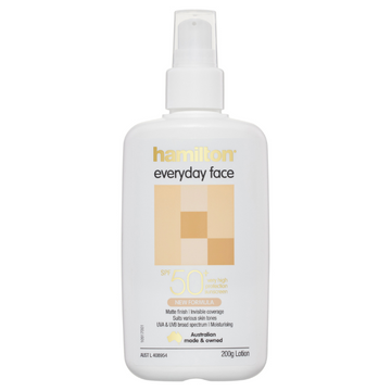 Hamilton Everyday Face Lotion SPF 50+ 200g
