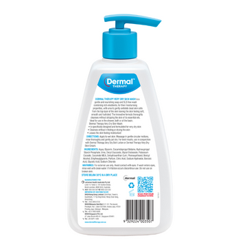 Dermal Therapy Very Dry Skin Wash 750mL