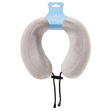 PHARMACY HEALTH Memory Foam Neck Pillow Grey 1 Each