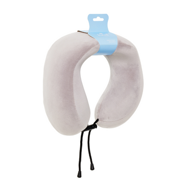 PHARMACY HEALTH Memory Foam Neck Pillow Grey 1 Each
