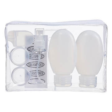 PHARMACY HEALTH Refillable Travel Bottle Kit 6 Piece Set