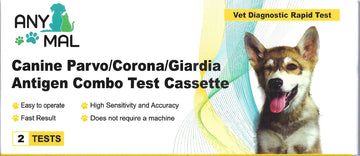 Anymal Canine Parvo/Corona/Giardia Antigen Combo Test Cassette