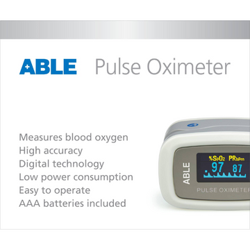 Able Fingertip Pulse Oximeter 1 Each
