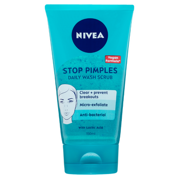 NIVEA Stop Pimples Daily Wash Scrub 150mL