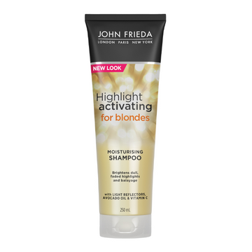 John Frieda Sheer Blonde Highlight Activating Moisturising Shampoo 250mL