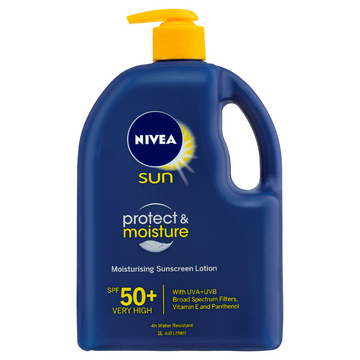 NIVEA Protect & Moisture Moisture Lock SPF50+ Sunscreen Lotion 1 L
