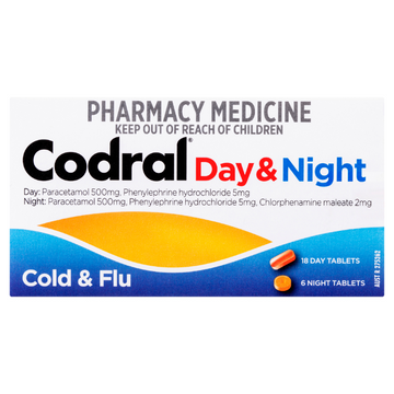 CODRAL® Day & Night Cold & Flu 24 Tablets