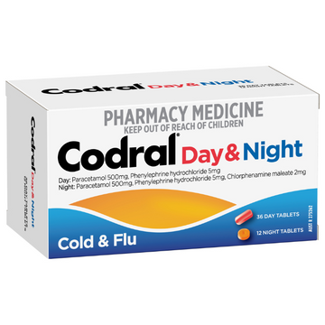 CODRAL® Day & Night Cold & Flu 48 Tablets