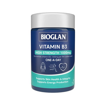 Bioglan Vitamin B3 1000mg - 60 capsules