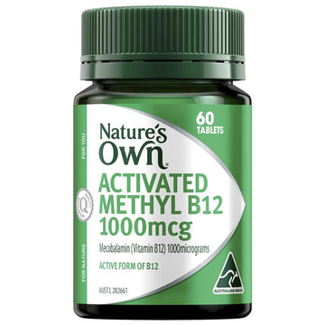 Nature's Own Activated Methyl B12 - 60 tablets