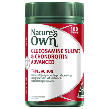 Nature's Own Glucosamine Sulfate & Chondroitin Advanced 180 tablets