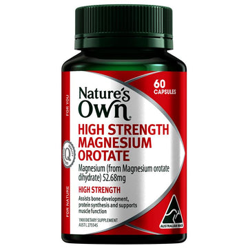 Nature's Own High Strength Magnesium Orotate 60 capsules