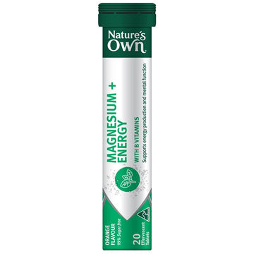 Nature's Own Magnesium + Energy Effervescent 20 tablets