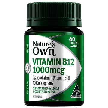 Nature's Own Vitamin B12 1000mcg - 60 tablets