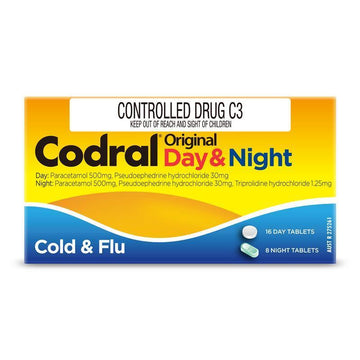 Codral Original Day & Night PSE 24 Tablets