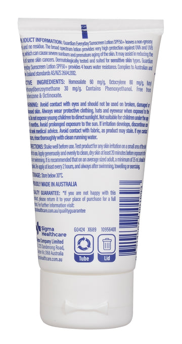 Guardian Everyday Sunscreen SPF50+ (50 mL)