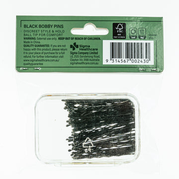 Beauty Theory Black Bobby Pins (Pack of 50)