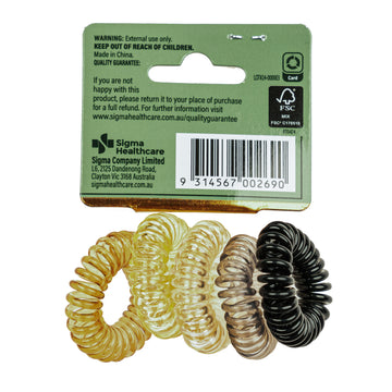 Beauty Theory Spiral Elastics (Pack of 5)