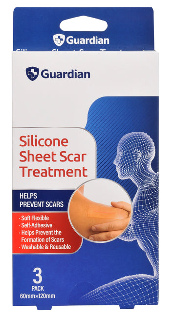 Guardian Silicone Sheet Scar Treatment (Pack of 3)