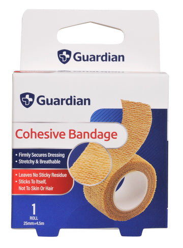 Guardian Cohesive Bandage (25mm x 4.5m)
