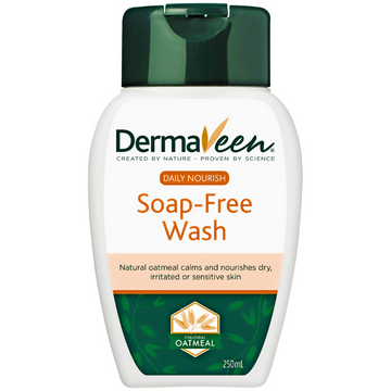 DermaVeen Daily Nourish Soap-Free Wash 250mL
