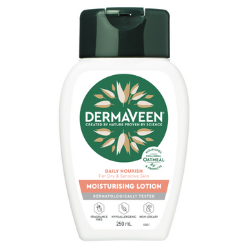DermaVeen Daily Nourish Moisturising Lotion 250mL