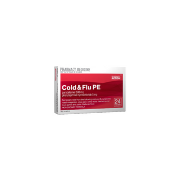 PHARMACY ACTION Cold & Flu 24 Tablets