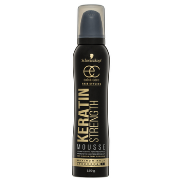 Schwarzkopf Extra Care Keratin Strength Styling Mousse 150g