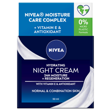 NIVEA Hydrating Night Cream 50mL