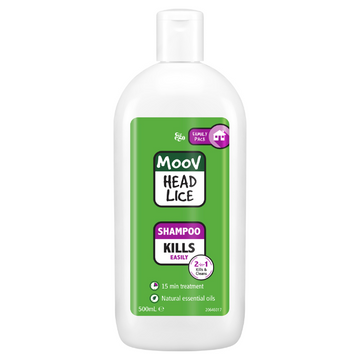 Ego MOOV Head Lice Shampoo 500mL