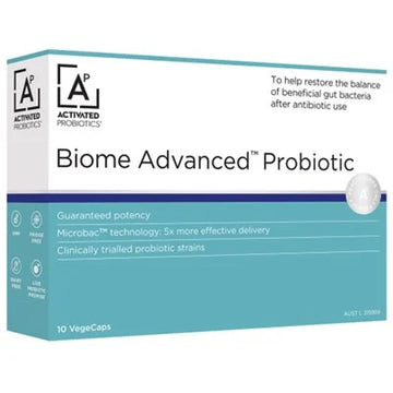 Activated Probiotics Biome Advanced Probiotic | 10 Capsules