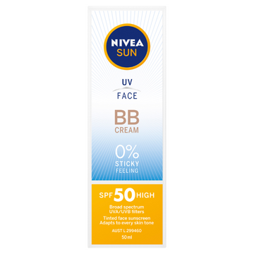 NIVEA Sun UV Face BB Cream SPF50 50mL