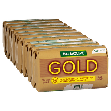 Palmolive Daily Deodorant Protection Soap Gold 10 Pack