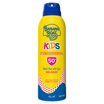 Banana Boat Kids Clear Sunscreen Spray SPF50+ 175g